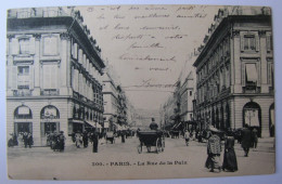 FRANCE - ALLIER - PARIS - Rue De La Paix - 1905 - Squares