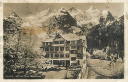 Switzerland Postcard Hohfluh HOtel Wetterhorn - Autres & Non Classés