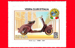 Nuovo - MNH - ITALIA - 2024 - 75 Anni Di Vespa Club D’Italia – Ciclomotore – Scooter - B 50 G - 2021-...:  Nuevos