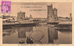 FRANCE - La Rochelle - Entrée Du Port à Marée Basse - Carte Postale Ancienne - La Rochelle