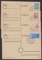 MiNr 69/72, FDC "Kölner Dom", 1948, Je Auf Blanko-Karte Mit ESSt. - Lettres & Documents