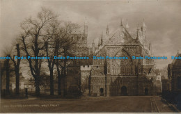 R039347 Exeter Cathedral. West Front. Judge 4311. 1925 - Wereld