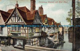 R039715 Canterbury Weavers And River Stour. Hartmann. 1905 - World