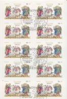 D,Bund MiNr. Folienblatt 60 Weihnachten Verkündigung Hirten, Skl (mit 10x3268) - Other & Unclassified