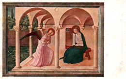 CPA - ANGE - FIRENZE - "L'Annonciation" Oeuvre Beato ANGELICO - Couvent S.Marco … LOT 3 CP à Saisir - Engel