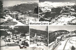 11646735 Montana Crans Panorama Mit Teilansichten Montana - Autres & Non Classés