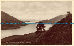R039740 Loch Lomond From Above Tarbet. Valentine. Phototype. No 87750 - World