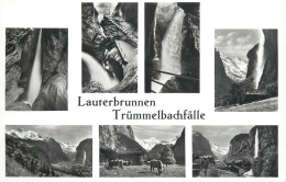 Switzerland Postcard Lauterbrunnen Trummelbachfalle - Altri & Non Classificati