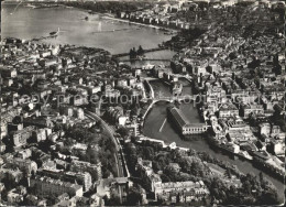 11646654 Geneve GE La Rade Vue Aerienne Geneve - Otros & Sin Clasificación