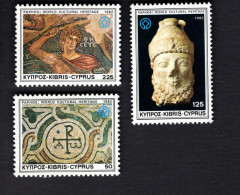 2025178124 1982 SCOTT 581 583 (XX) POSTFRIS MINT NEVER HINGED - CULTURAL HERITAGE - Ungebraucht