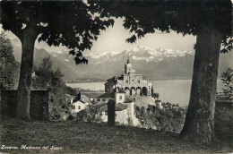 Switzerland Postcard Locarno Madonna Del Sasso - Andere & Zonder Classificatie