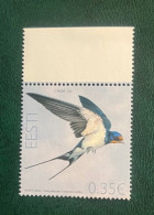 Estonia 2010 - Bird Of The Year - Barn Swallow. - Estland