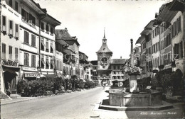 11646443 Morat Murten Strassenpartie Brunnen Murten - Sonstige & Ohne Zuordnung