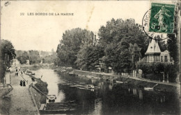 CPA Nogent Sur Marne Val De Marne, Teilansicht, Ufer - Autres & Non Classés