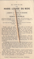 Brugge, Oostkamp, 1943, Marie Du Bois, Maene, Pypels - Imágenes Religiosas