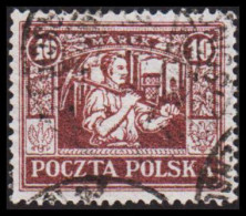 1922. Ostoberschlesien. Regular Issue 10 M  (Michel 14) - JF545931 - Silezië