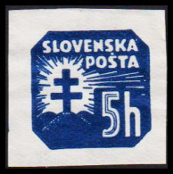 1939. SLOVENSKO 5 H Newspaper Stamp, Hinged.  (Michel 55) - JF545955 - Unused Stamps