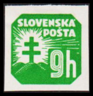 1939. SLOVENSKO 9 H Newspaper Stamp, Hinged.  (Michel 57) - JF545957 - Nuovi