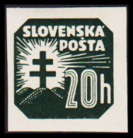 1939. SLOVENSKO 20 H Newspaper Stamp, Hinged.  (Michel 61) - JF545960 - Neufs