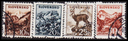 1940. SLOVENSKO Landscapes 4 Stamps.  (Michel 72-75) - JF545982 - Gebraucht