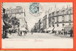 32914 / ⭐ BORDEAUX 33-Gironde  (•◡•) Cours Intendance 1906 à CASTEX Fontpedrouse ◉ Sans Editeur N°4 - Bordeaux