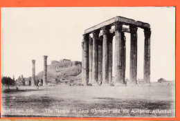 32883 / ⭐ ATHENS Greece Temple ZEUS OLYMPIOS And ACROPOLIS ◉ ΑΘΗΝΑ Ναὸς τοῦ Ὀλυμπίου Διός (•◡•) ATHENES Olympion  42 - Grèce