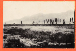 32910 / ♥️ THERMOPYLAE Ελλάδα THERMOPYLES Grece (•◡•) Distant View 1915s ◉ Photo-Bromure England C° Constitution ATHENS - Greece