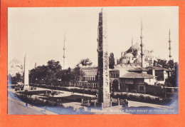 32865 / (•◡•) Carte-Photo-Bromure LUDWIGSOHN 35 ◉ CONSTANTINOPLE Turquie ♥️ Mosquée Sultan AHMED Et Hippodrome 1910s - Turkey