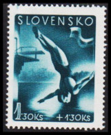 1944. SLOVENSKO Sport 1,30 Ks Hinged.  (Michel 149) - JF546005 - Neufs