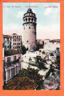 32838 / ⭐ Etat Parfait ♥️ CONSTANTINOPLE Turquie  (•◡•) Tour De GALATA 1910s ◉ Editeur M.J.C 468 - Turquia