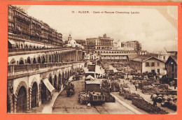 32809 / ⭐ ALGER (•◡•) Algérie ◉ Quais Rampes CHASSELOUP LAUBAT 1910s ◉ Collection REGANES Editeur A.L 12 - Algeri