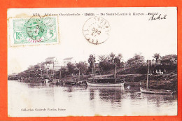 32740 / ♥️ SALDE Biffé BAKEL (•◡•) Senegal ◉ De SAINT-LOUIS à KAYES Port Bord Fleuve 1908 à JEANJEAN Albi ◉ FORTIER 474 - Senegal