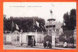 32726 / (•◡•) Photo TACHER N° 118 ♥️  SAINT-LOUIS Senegal St ◉ Hotel Du Gouvernement Poste Garde Grille Entrée 1910s - Senegal