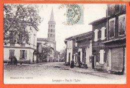 32681 / ⭐ (•◡•) CARBONNE 31-Hte Garonne ◉ Vue Generale ◉ T.B Perlé Longages 1904 à CASTEX Mont-Louis ◉ Editeur LAFFORGUE - Autres & Non Classés