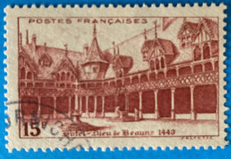 France 1942 : Hôtel-Dieu De Beaune N° 539 Oblitéré - Used Stamps
