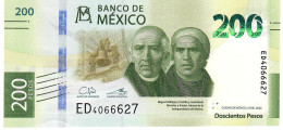 MEXICO P135f 200 PESOS 5.1.2022   #ED  UNC. - Mexique