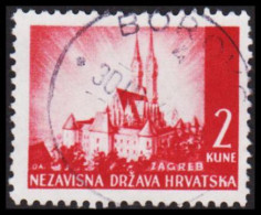 1941-1942. HRVATSKA Landscapes 2 KUNE.  (Michel 52) - JF546046 - Croacia