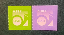 Estonia 2011 - Post Horn - Self Adhesive Stamps. - Estland