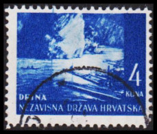 1941-1942. HRVATSKA Landscapes 4 KUNA.  (Michel 54) - JF546048 - Croazia