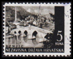 1941-1942. HRVATSKA Landscapes 5 KUNA.  (Michel 55) - JF546049 - Croatie