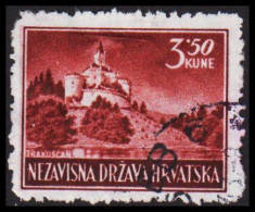 1943-1944. HRVATSKA Landscapes 3,50 KUNE.  (Michel 98) - JF546057 - Kroatië