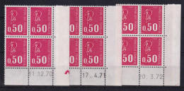 D 795 / LOT N° 1664 BLOC DE 4 COIN DATE  NEUF** COTE 4.50€ - Colecciones Completas