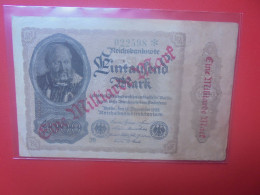 Reichsbanknote 1 MILLIARD/1000 MARK 1922/23 Circuler (B.33) - 1 Milliarde Mark