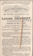 Humbeek, Strombeek-Bever, 1941, Lucien Desmedt, De Wit - Imágenes Religiosas