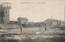 02 - AISNE - GUIGNICOURT - La Gare Provisoire - 10404 - Autres & Non Classés