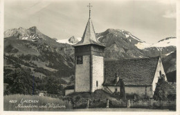 Switzerland Postcard Lauenen Niesenhorn Und Wildhorn - Sonstige & Ohne Zuordnung