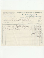 14-L.Broquin....Parapluies-Ombrelles-Parasols..Vire..(Calvados)....1931 - Otros & Sin Clasificación