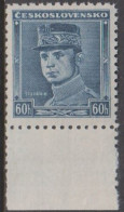 1939. SLOVENSKO Milan Rastislav Štefánik. 60 H. Dark Blue. Never Hinged. (Michel 23) - JF365891 - Nuevos