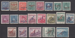 1939. SLOVENSKO Complete Set With 21 Ex Overprinted Slovensky Stat 1939. Signed. Rare Set (Michel 2-22) - JF365898 - Gebruikt