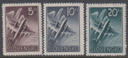 1940. SLOVENSKO Air Mail. Complete Set Of 3 Stamps. Never Hinged. (Michel 76-78) - JF418427 - Nuovi